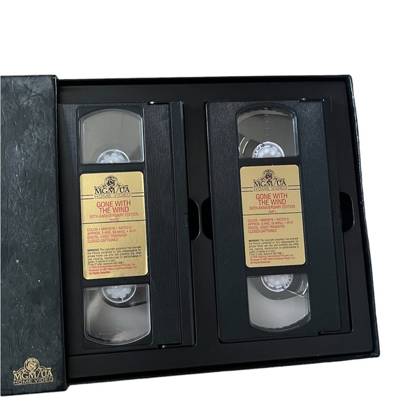 Gone With The Wind 50th Anniversary Edition VHS - Turner- MGM UA Home Video - Picture 2 of 3